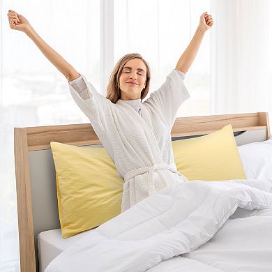 Brushed Body Pillowcase Washed Microfiber Envelope Closure Body(20"x54")