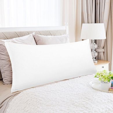 Pillow Cases Zipper Covers Egyptian Cotton For Hair and Skin (20"x72")