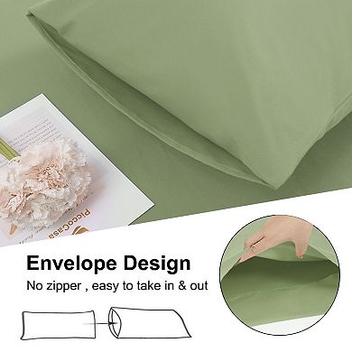 Pillow Cover No Zipper For Long Bolster Pillowcase Body(20"x54")