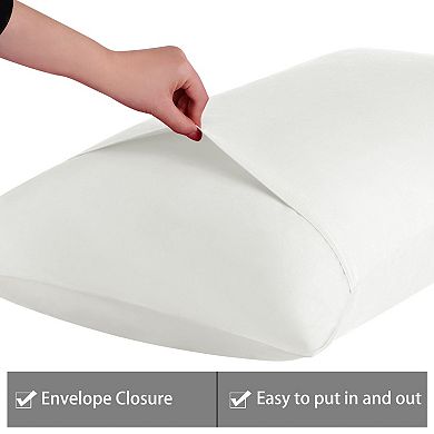 Egyptian Cotton Pillow Cases Envelope King(20"x36")