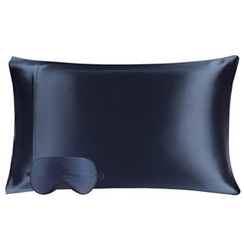 19 Momme Silk Pillowcase with Eye Cover Set King(20"x36")