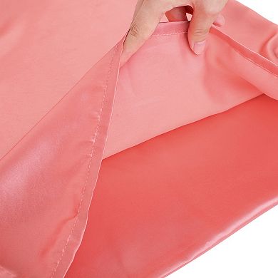 1Pc Satin Soft Body Pillow Cover with Envelop Body(20"x48")
