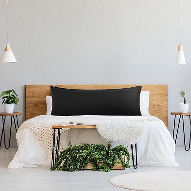 Brushed Body Pillowcases with Roll Rim Zipper Closure Body(20"x48")