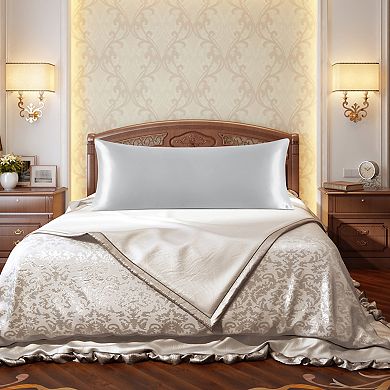 1Pc Satin Soft Body Pillow Cover with Envelop 20"x72"