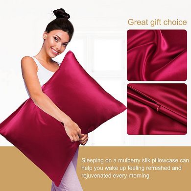 100% Mulberry Silk Queen Size (20"x30") Pillowcase for Home
