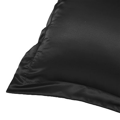2 Pcs Pillow Shams Satin Pillow Cases European 26"x26" Oxford Pillowcases