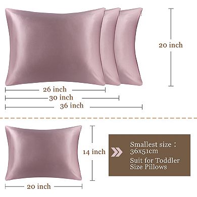 100% Silk Soft Breathable Pillow Case Covers For Hair And Skin Standard 20"x26"