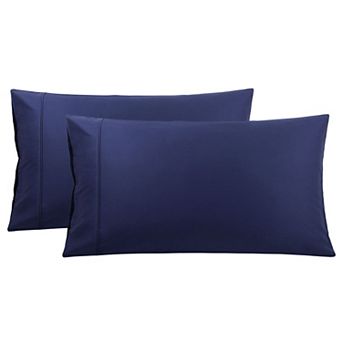 Pillowcase Set of 2 Soft Cotton with Zipper King(20"x36")