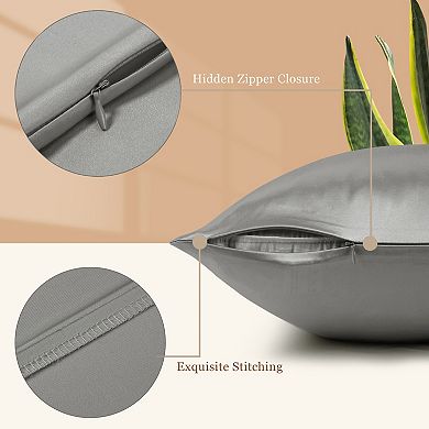 22 Momme Silk Pillow Cases Covers Smooth Silk King(20"x36")
