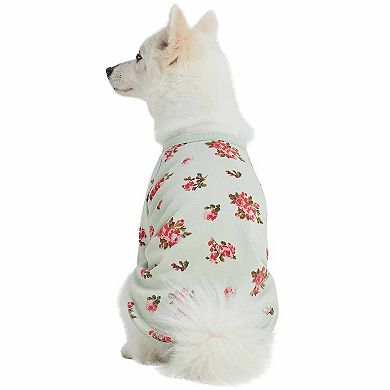 Blueberry Pet Dog Floral Sweatshirt