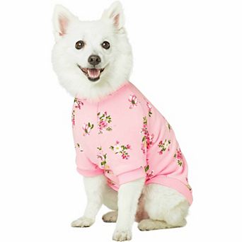 Blueberry Pet Dog Floral Sweatshirt