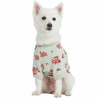 Blueberry Pet Dog Floral Sweatshirt
