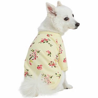 Blueberry Pet Dog Floral Sweatshirt