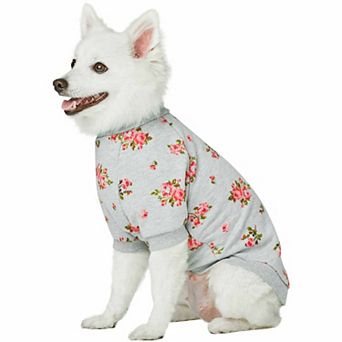 Blueberry Pet Dog Floral Sweatshirt