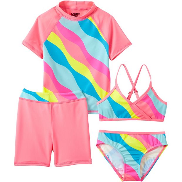 Lands end girls store bathing suits