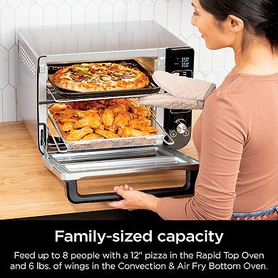 Ninja 12-in-1 Double Oven with FlexDoor