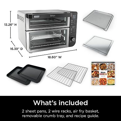 Ninja 12-in-1 Double Oven with FlexDoor