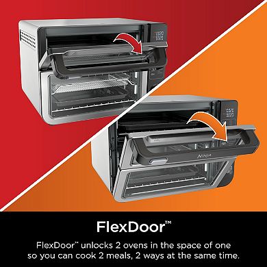 Ninja 12-in-1 Double Oven with FlexDoor