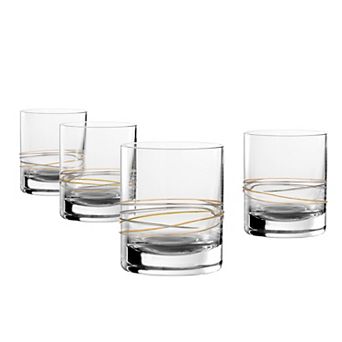 Artland Reflex 4 pc Double Old-Fashioned Glass Set