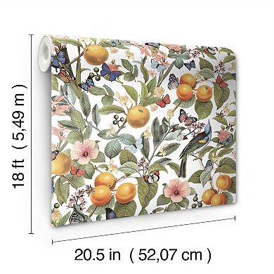 RoomMates Citrus Peel & Stick Wallpaper
