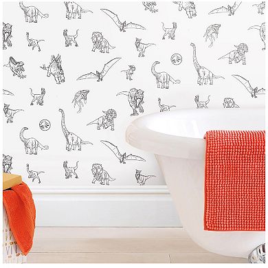 RoomMates Jurassic World Dominion Dinosaurs Peel & Stick Wallpaper