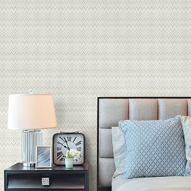 RoomMates Waverly Heartbeat Chevron Peel & Stick Wallpaper