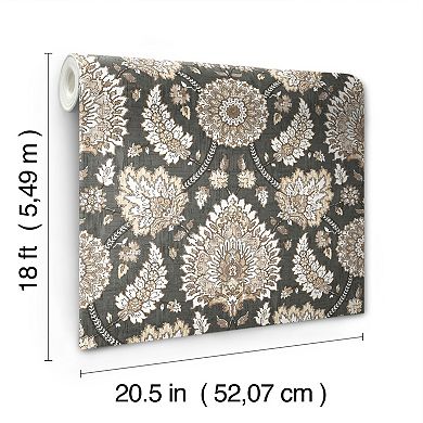 RoomMates Waverly Clifton Hall Peel & Stick Wallpaper