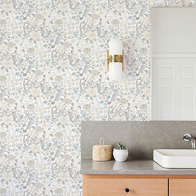 RoomMates Waverly Fiona Floral Peel & Stick Wallpaper