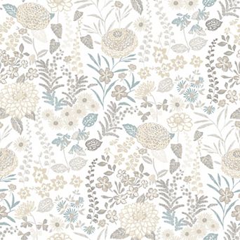 RoomMates Waverly Fiona Floral Peel & Stick Wallpaper