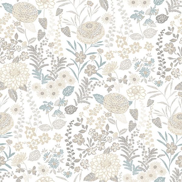 RoomMates Waverly Fiona Floral Peel & Stick Wallpaper