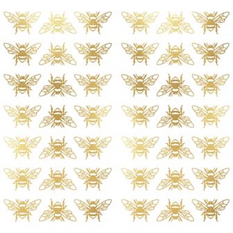 RoomMates Metallic Bumblebee Wall Decals 42 pc Set