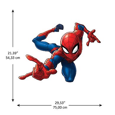 Marvel Spider-Man Growth Chart Peel & Stick Wall Decals 26-piece Set by RoomMates