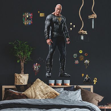 DC Comics Black Adam Wall Decals 136-piece Set by RoomMates