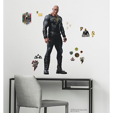 DC Comics Black Adam Wall Decals 136-piece Set by RoomMates
