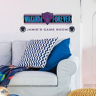 Marvel Black Panther Wakanda Forever Wall Decals 114-piece Set by RoomMates