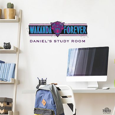 Marvel Black Panther Wakanda Forever Wall Decals 114-piece Set by RoomMates