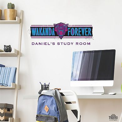 Marvel Black Panther Wakanda Forever Wall Decals 114-piece Set by RoomMates