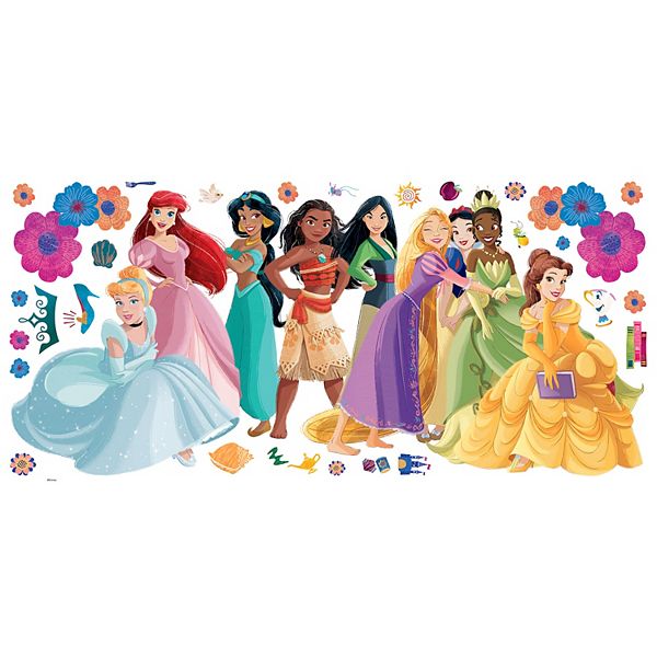 Disney Princess Flowers & Friends Wall Decals 29piece Set by RoomMates