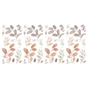 RoomMates Autumn Dancing Leaves Wall Decals 48 pc Set