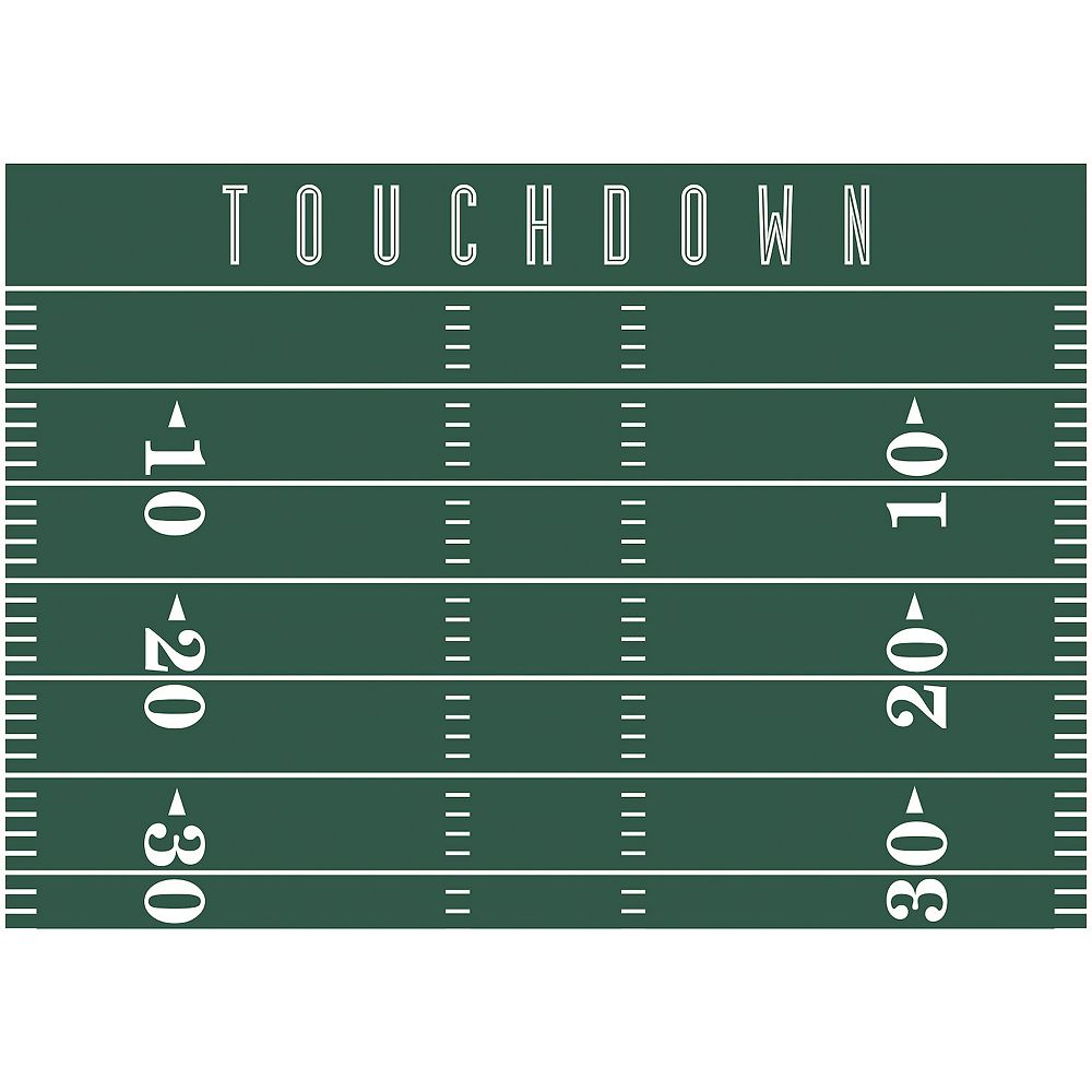 RoomMates Football Field Giant Wall Decal