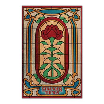 Netflix Stranger Things Rose Window Wall Decal by RoomMates