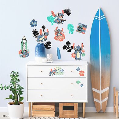 Disney's Lilo & Stitch Surf's Up Wall Decals 31-piece Set by RoomMates