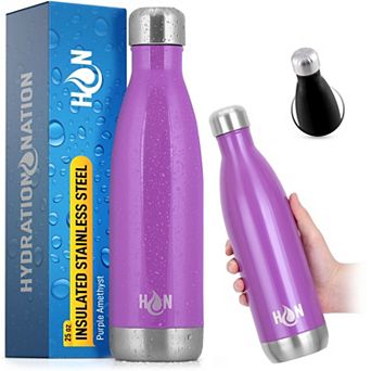 Zulay Kitchen Double Wall Insulated Water Bottle