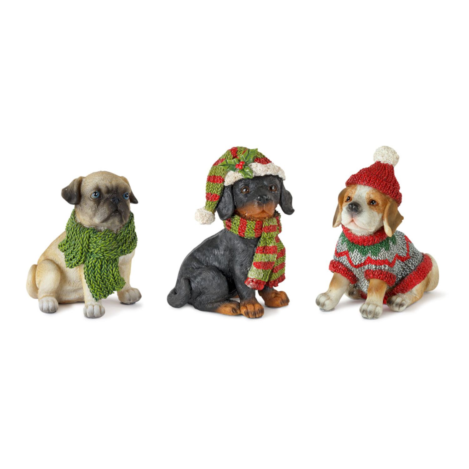 Hi-Line Gift Pug Puppy Hanging Statue