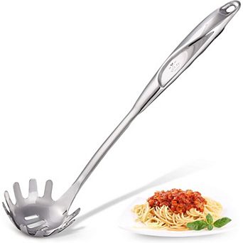 Zulay Kitchen Durable Stainless Steel Pasta Server