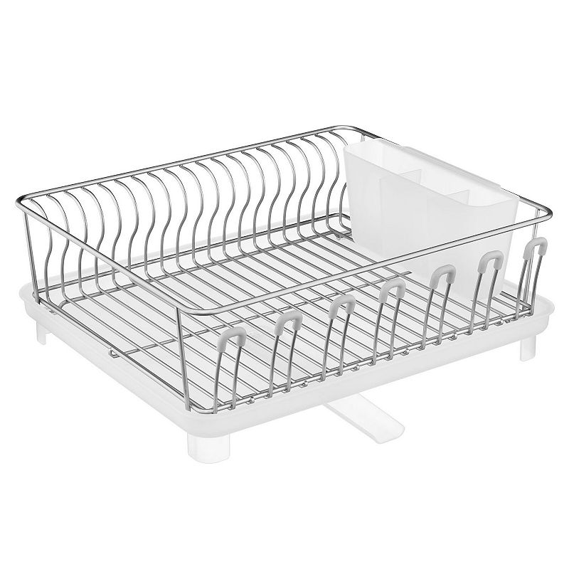 Winsome Large Bambo Dish Drying Rack Collapsible Dish Drainer