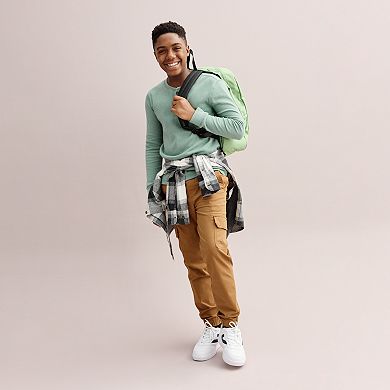 Boys 8-20 Sonoma Goods For Life® Hooded Flannel Shirt in Regular & Husky