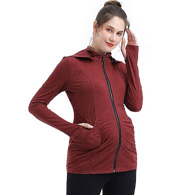 Maternity Pokkori Detachable Hood Performance Jacket