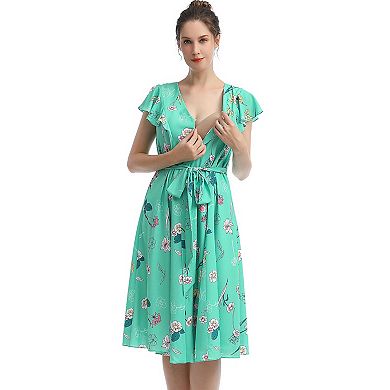 Maternity Pokkori Nursing Dress