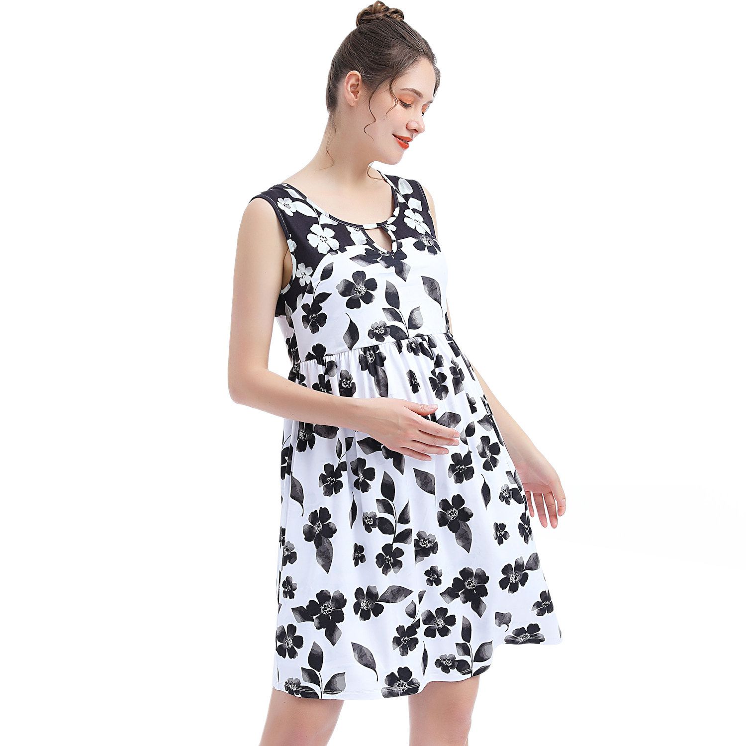 Maternity Pokkori Nursing Dress